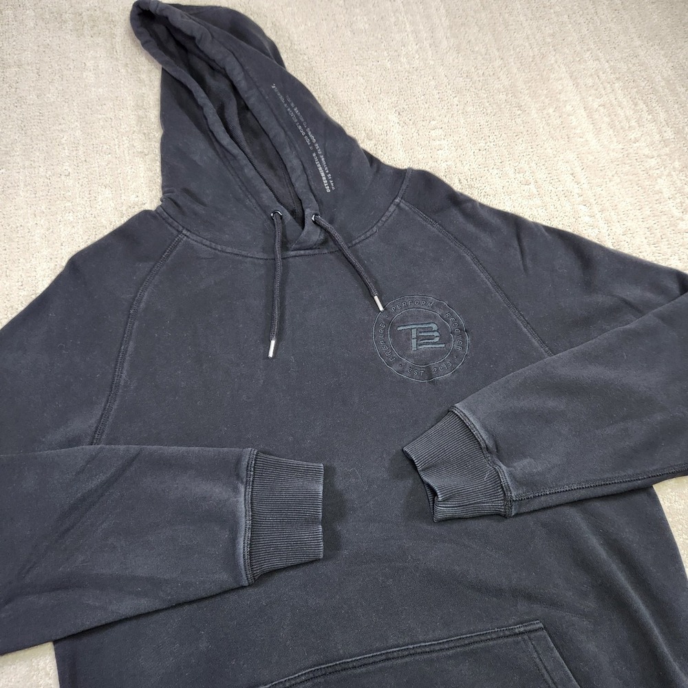 Tb12 Tom Brady Hoodie Men Large Recovery Sweatshirt Heavy Cotton French Terry